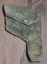 BRITISH ARMY 37 PATTERN WEBLEY HOLSTER / WEBBING POUCH 