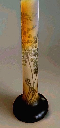 Authentic emile galle vase - galle,