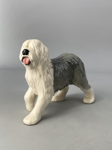 Beswick old english sheepdog - old,
