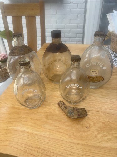 Dimple haig whisky bottle set - dimple,
