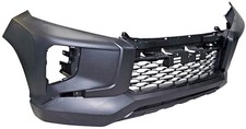 Fits Mitsubishi L200 Front Bumper With Centre Grille & Moulding Holes 2019-2021