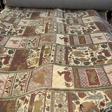 15 Metres Fabric Upholstery Sofas Caravan Cushions “tapestry”multicoloured Fr