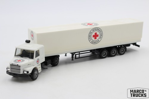 Herpa scania 142 - scania, semitrailer
