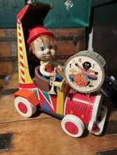 Vintage Jyesa Circus Car Tin