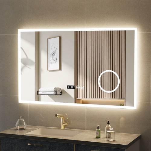 Led bathroom mirror with - mirror,