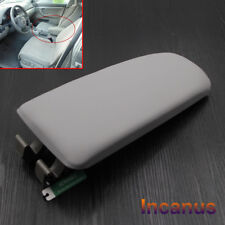 Gray Leather Armrest Center Console Arm Rest Cover for Audi A4 B6 B7 8E0864245E