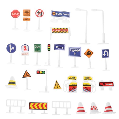 Pcs street road - street, signs