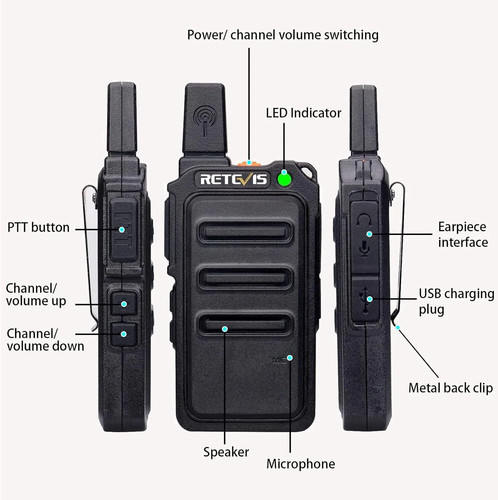 Retevis rt619 walkie talkie - rt619,