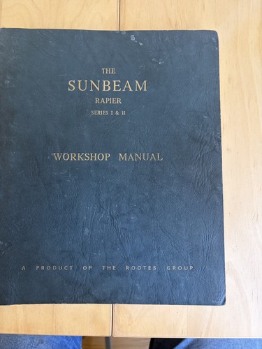 Sunbeam rapier series 11 - sunbeam,