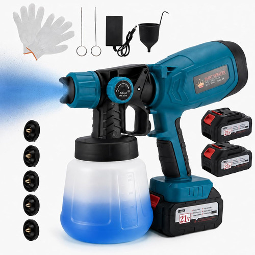 21v cordless hvlp - 21v, paint