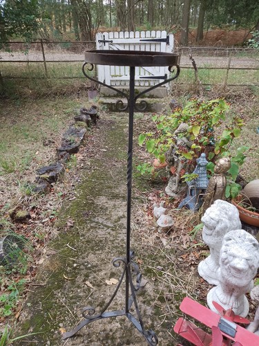 Vintage tall wrought iron - tall,