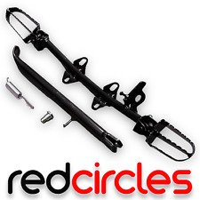 PIT DIRT BIKE SIDE STAND FOOT PEG REST 125cc 110cc 140cc FOOTRESTS FOOTPEGS