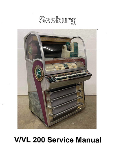 Seeburg jukebox service - v/vl,