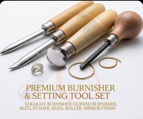 4pc stone setting - stone, tool