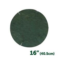New 16” Green Hanging Basket Liner Felt Garden Round Shaped Flower Decoration 