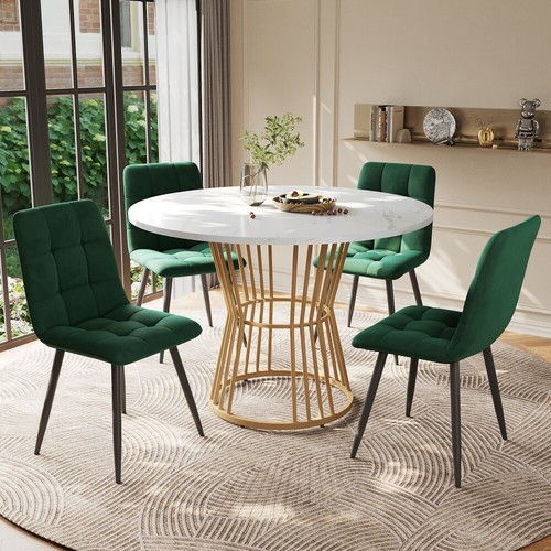 Dining table and chairs set - dining,