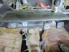 Triumph TR6 Center Dash Switch Trim Plinth Pad 1970-1976