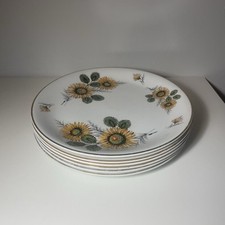 5 X Alfred  Meakin Sunflower