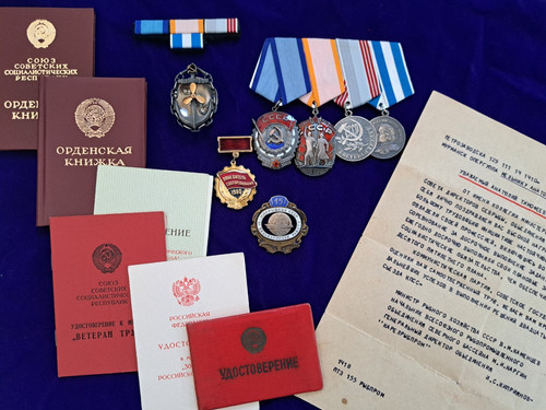 Soviet russian order - order, of
