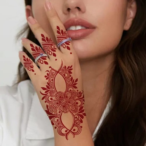 Henna stencils hand mehndi art - henna,
