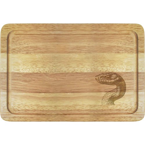 Snake portrait wooden - 'snake, boards