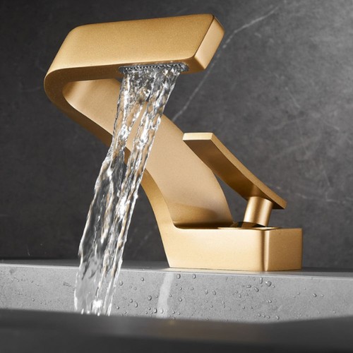 Deck mounted basin faucet - basin,
