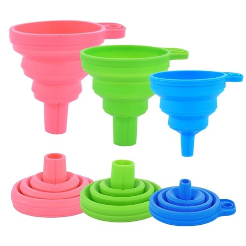 Silicone collapsible funnel - silicone,