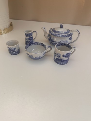 Spode blue italian mixed small - spode,
