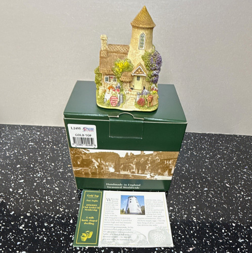 Lilliput lane gold top east - gold,