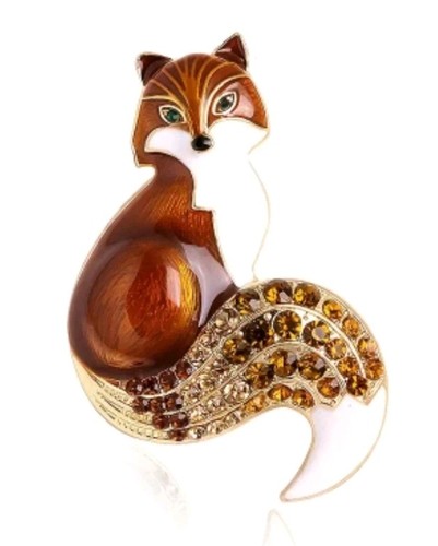 Charming brown fox - brown,