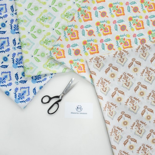 Floral print upholstery fabric - upholstery,