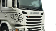 SCANIA Griffin logo Eagle head stickers decals HGV Truck left and right sides 