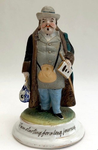 Antique figural match holder - antique,
