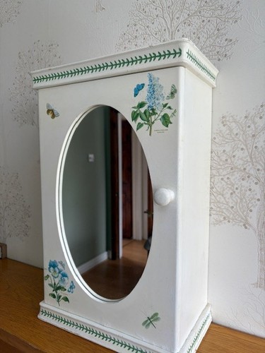 Vintage mirror wall cabinet - vintage,
