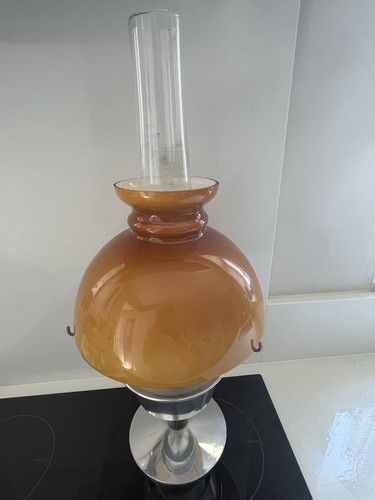 Aladdin cognac oil lamp - 23,