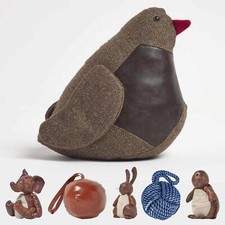 Novelty Animal Door Stop Filled Heavy Fabric Leather Door Stay Stopper Weight