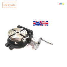6" inch 150 mm Horizontal Vertical Rotary Table HV6-4 slots for Milling Machine