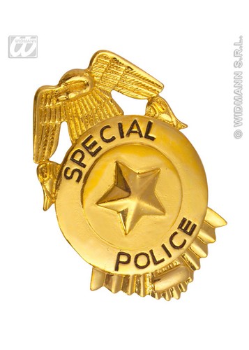 Gold fbi special police - special,