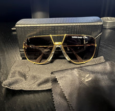 CAZAL 902 TARGA LEGENDS SUNGLASSES 097 SHINY GOLD / GRADIENT BROWN LENSES