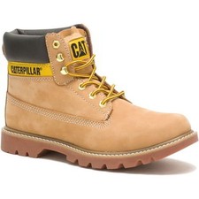 Caterpillar Colorado 2.0 Mens Wide Fit Yellow Cat Desert Ankle Boots Size 8-12