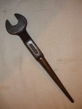 Vintage 7/16 W (1/2 BS) Snail Brand open-end podger ~ scaffolder/ steel erector