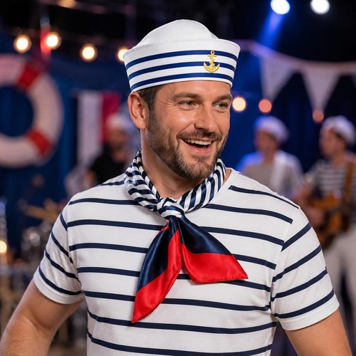 Sailor captain hat - sailor, fancy