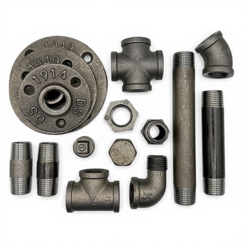 Black malleable iron pipe - 3/4",