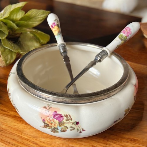 Antique royal bonn salad bowl - royal,