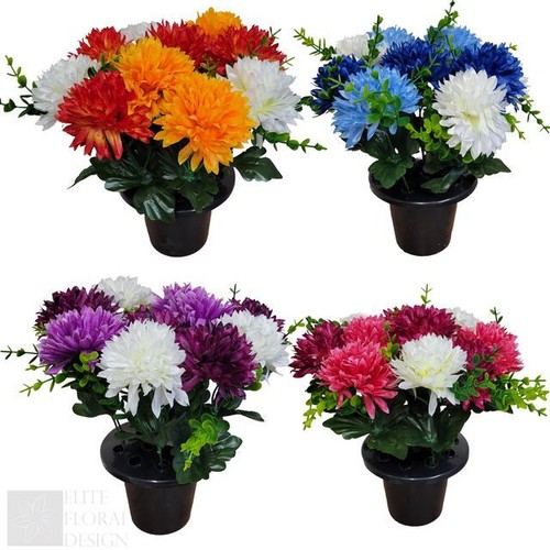 Memorial grave cemetery pots - memorial,