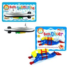 Bath Toys Scuba Diver &