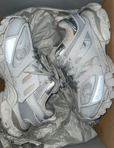 Grey balenciaga track - balenciaga,