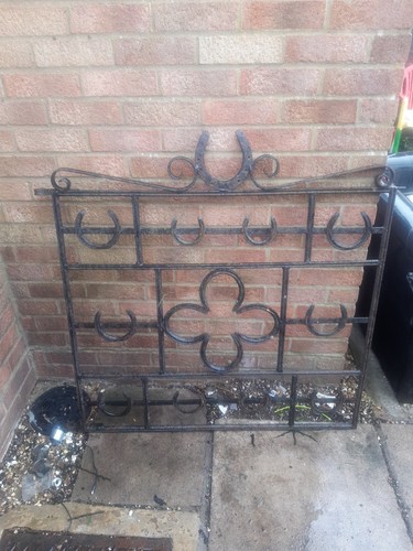 Antique wrought iron single - wrought,