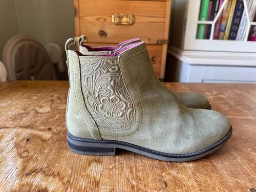 Moshulu green suede - green, cowboy