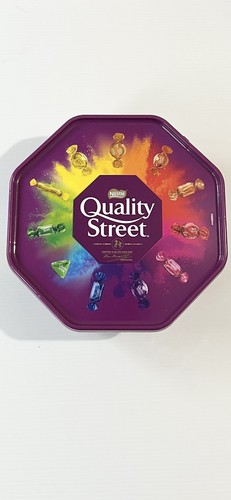 Quality street chocolate - street, tubs